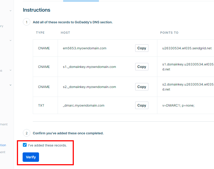 How to implement Sendgrid in a Bubble application